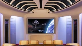 L'interieur de la maison dédiée à Star Trek