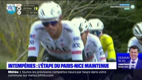 Paris-Nice: la 7e étape maintenue malgré les intempéries