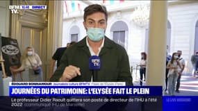 Le palais de 'Élysée fait le plein à l'occasion des Journées du patrimoine