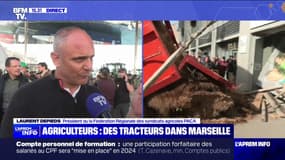 Salon de l'Agriculture: "Les politiques ne vont pas venir pour agrémenter leur compte Facebook" prévient Laurent Depieds, président de la FRSEA de la région Paca