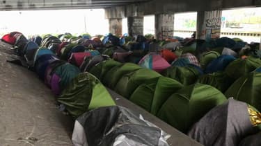 1.017 personnes ont été évacuées du camp du Millénaire mercredi à Paris.
