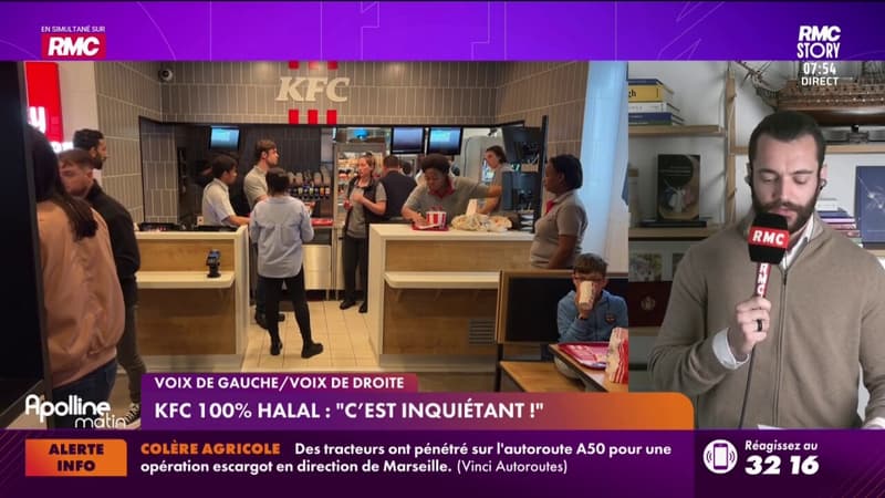 Voix de droite - KFC 100% Halal? "C'est inquiétant"