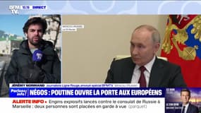 Négos : Poutine ouvre la porte aux Européens - 25/02