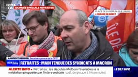 Laurent Berger (CFDT) répond à Olivier Véran sur la proposition de médiation: "C'est insupportable que la réponse soit une fin de non-recevoir " 