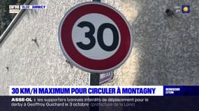 30km/h maximum pour circuler à Montagny