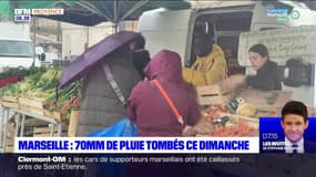 Marseille: près de 70 mm de pluie sont tombés en quelques heures  ce dimanche