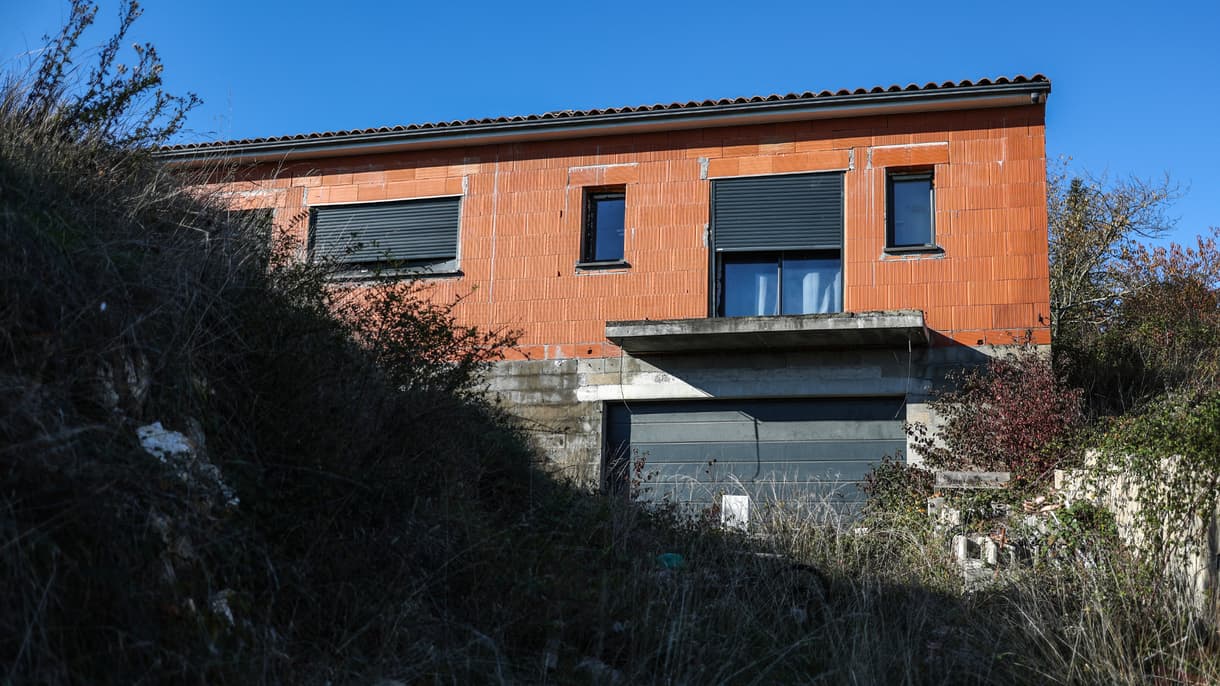 La maison de Delphine et Cédric Jubillar à Cagnac-les-Mines (Tarn), le 7 décembre 2022.