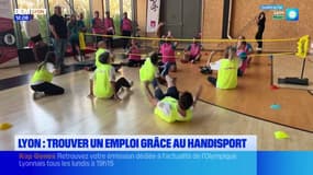 Lyon: trouver un emploi grâce au handisport