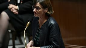 Agnès Firmin Le Bodo, ministre déléguée à la Santé à l'Assemblée nationale, le 29 novembre 2022 à Paris