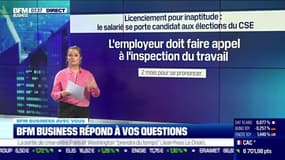 BFM Business avec vous : Peut-on se porter candidat aux élections du CSE pour éviter un licenciement ? - 24/09