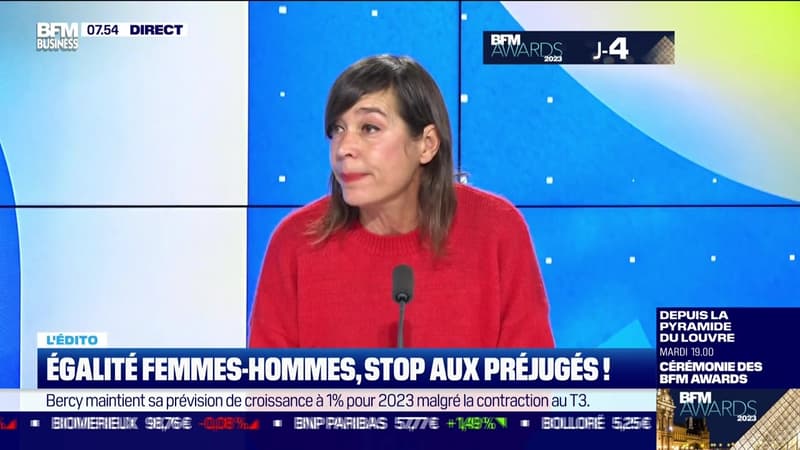 Emmanuelle Souffi : Égalité femmes-hommes, stop aux préjugés - 01/12