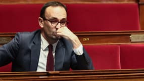 Thomas Cazenave, candidat aux municipales 2026 à Bordeaux et député Renaissance, le 5 novembre 2025 à l'Assemblée nationale 