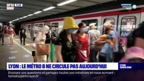 Transports: le métro B totalement coupé toute la journée ce samedi à Lyon