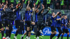 Les joueurs de l'Inter le 1er avril 2024