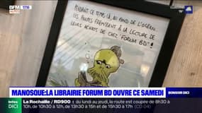 Manosque : la librairie Forum BD ouvre ce samedi 