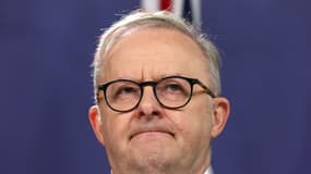Le Premier ministre australien Anthony Albanese à Sydney le 20 décembre 2023 