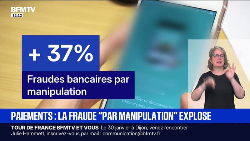 Les fraudes par manipulation ont augmenté de 37% pour atteindre les 245 millions d'euros en 2025