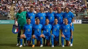 L'équipe féminine d'Italie. 