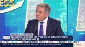 EPR: "aucune décision avant le démarrage de Flamanville" affirme Martin Vial