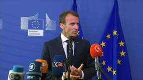 Crise migratoire: Macron évoque "une réunion utile" mais admet qu'il y a encore "beaucoup de travail"