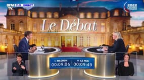 Emmanuel Macron à Marine Le Pen: "Vos mesures [sur le pouvoir d'achat] sont inefficaces et injustes"