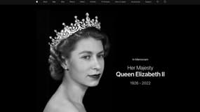 Apple a publié une photo de la reine Elizabeth II, en hommage
