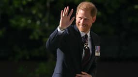 Le prince Harry, le 8 mai 2025 à Londres.