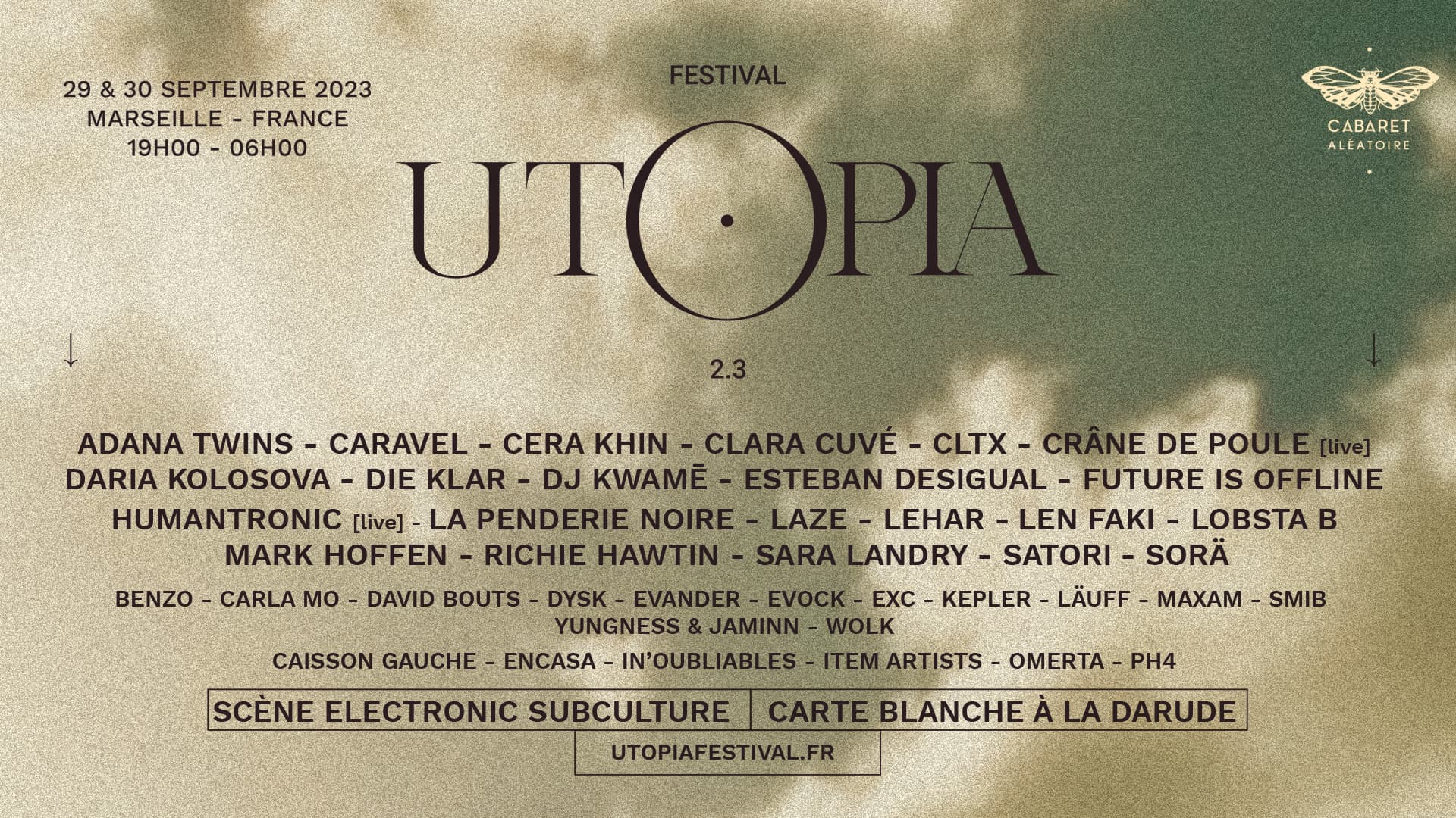 Utopia Festival en partenariat avec BFM Marseille Provence