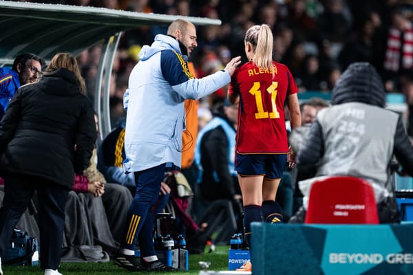 Alexia Putellas agacée après son remplacement lors d'Espagne-Suède au Mondial 2023