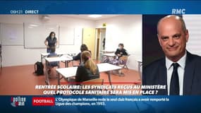 Rentrée: "On a un des protocoles sanitaires les plus stricts d’Europe", promet Jean-Michel Blanquer