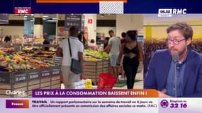 Les prix à la consommation baissent enfin