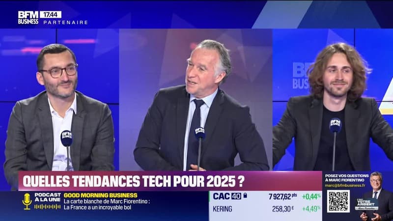 BFM Stratégie (Cours n°309): Quelles tendances Tech pour 2025 ? - 25/01