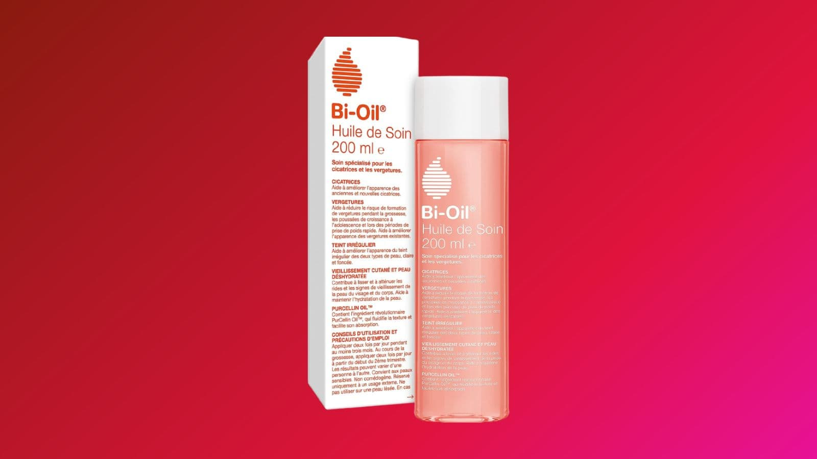Bi-Oil huile soin de la peau 200ml