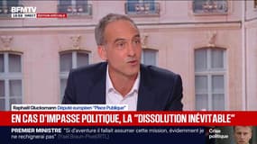 Futur Premier ministre: Raphaël Glucksmann, député européen "Place Publique", affirme que la nomination d'un macroniste à Matignon serait un "mauvais signal"