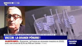 Pénurie de vaccins: le maire de Pontarlier, dans le Doubs, décrit "un flou absolu"