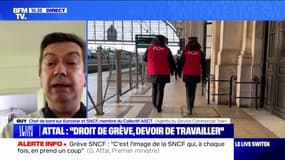 Guy (chef de bord sur Eurostar et SNCF): "La pression ne peut se faire que lors des grands départs"