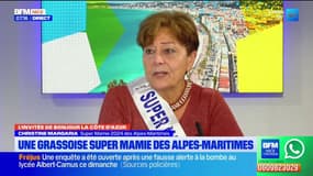 Christine Margaria, représentante des Alpes-Maritimes pour le concours Super Mamie 2024
