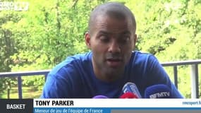 Rencontre entre les Bleus du basket et du rugby