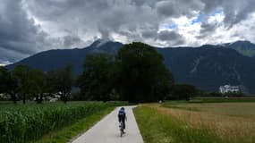 L'entraînement d'un cycliste