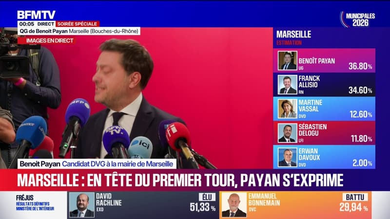 Municipales 2026 à Marseille: "Le Rassemblement national est aux portes du pouvoir", prévient Benoit Payan