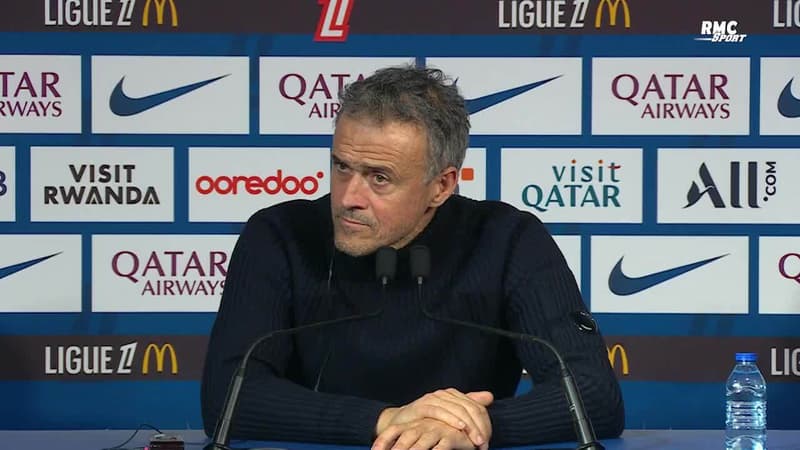 PSG 3-1 OL : Kolo Muani absent... "Celui qui ne comprend pas, ce n'est pas mon problème" balaie Luis Enrique