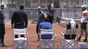 Tennis – Alerte au dos pour Tsonga qui quitte prématurément l’entraînement