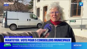 Hautes-Alpes: la commune de Manteyer vote pour élire cinq conseillers municipaux