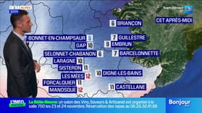 Météo Alpes du Sud: le soleil de retour ce mercredi après-midi, jusqu'à 12°C à Manosque