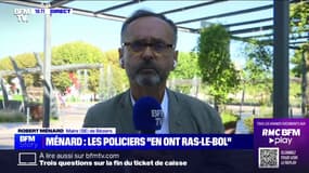 Robert Ménard, maire de Béziers, favorable à une "présomption de légitime défense" pour les policiers