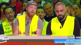 Les Gilets jaunes ont été reçus sur le plateau de TPMP
