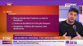 RMC Santé - Un ulcère de l'estomac, c'est quoi au juste ? 