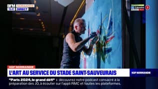 Kop Normandie: l'art au service du stade Saint-Sauveurais