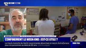 Pr Bruno Megarbane: "S'il faut passer par un confinement le week-end, pourquoi pas"