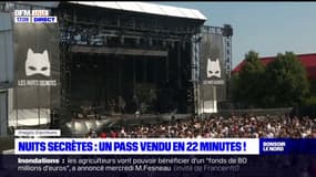 Festival les Nuits secrètes: les premiers billets de l'édition 2024 épuisés en 22 minutes